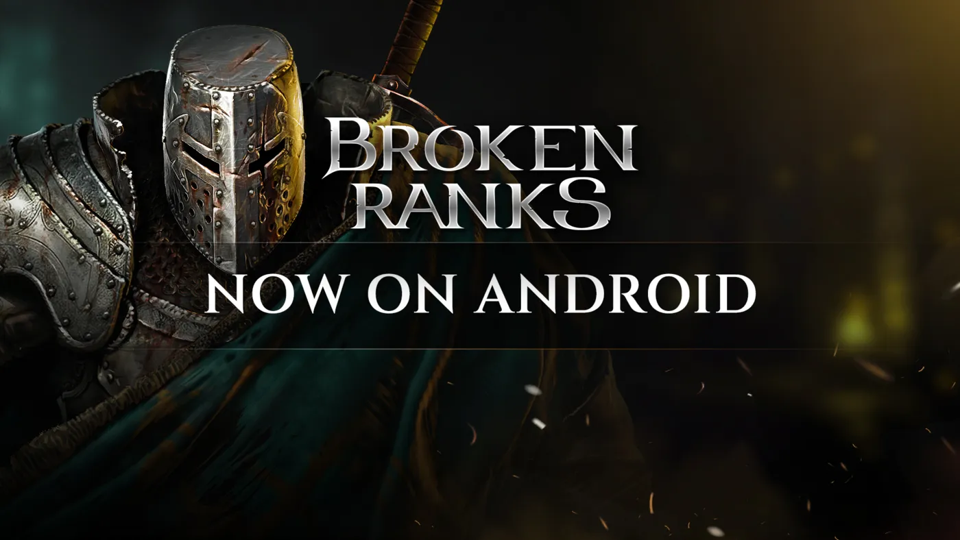 Broken Ranks mobile - o lançamento global do nosso MMORPG para Android é hoje