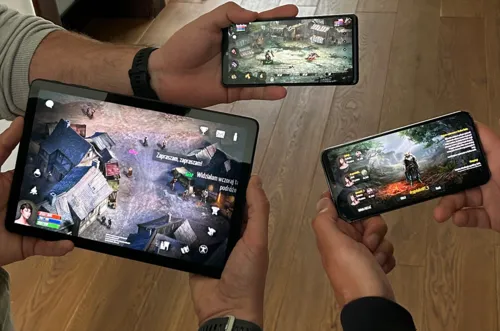 The first, closed tests of the mobile version are behind us